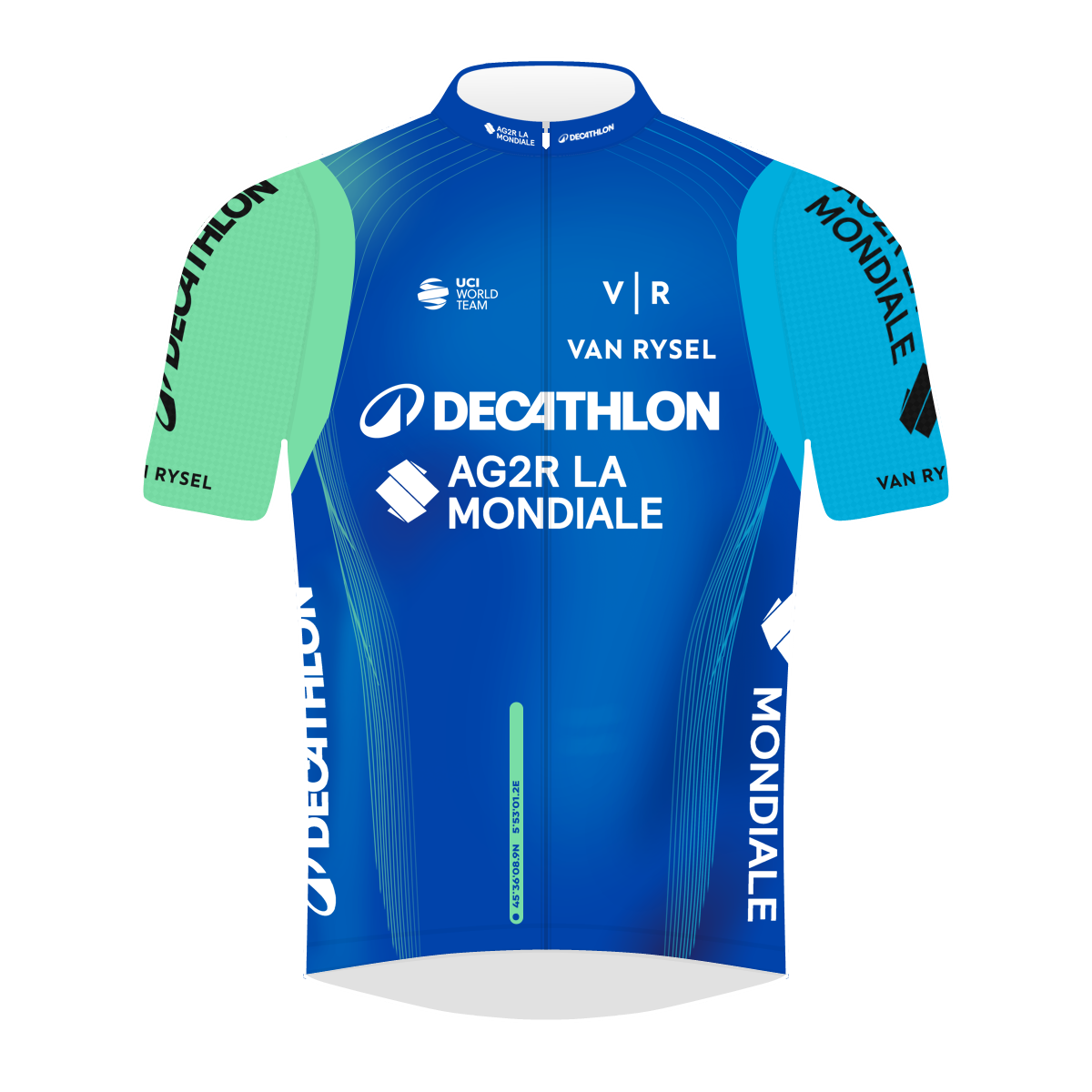 Decathlon Cycling Jersey AG2R Prévoyance Long Sleeve